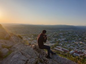 Sunrise on the Sulaiman-Too tour