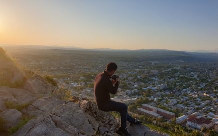 Sunrise on the Sulaiman-Too tour
