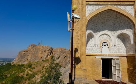 Babur's House on top of Sulaiman-Too Mountain is a must-do sightseeing in Osh
